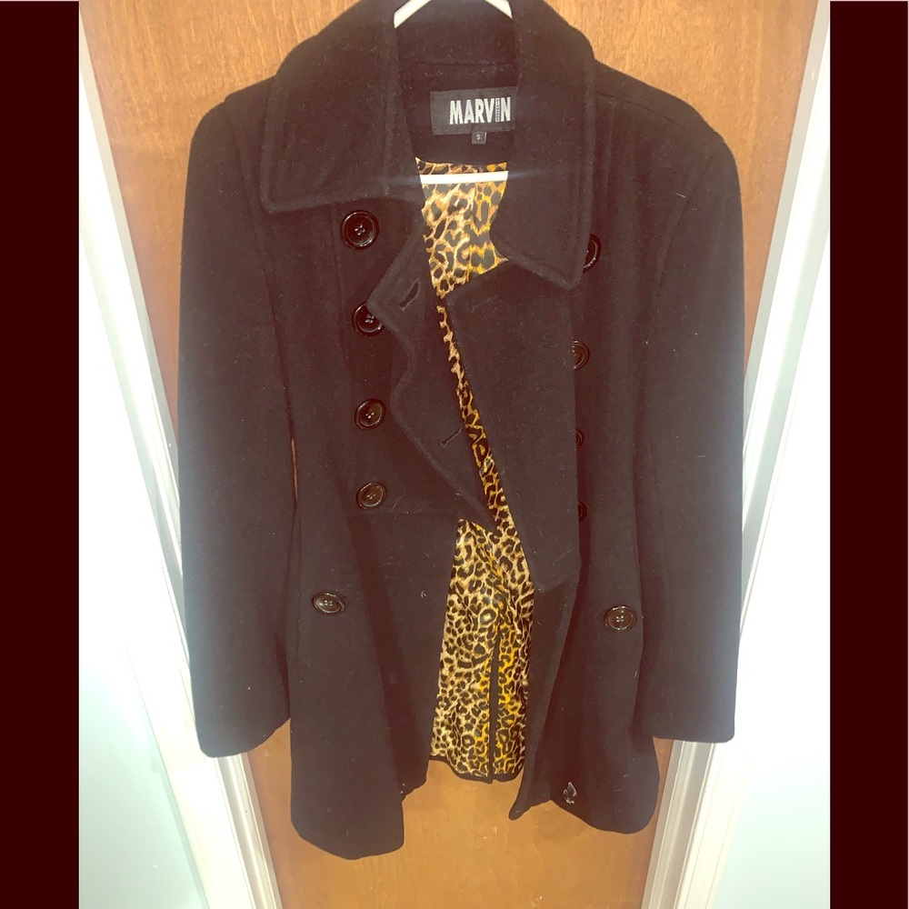 Long Black Peacoat